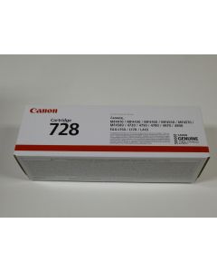 Canon 728.Tóner para impresoras láser. Color Negro.