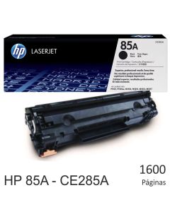 HP CE285A. Tóner para impresoras láser. Color Negro.