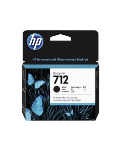 HP 712-3ED71A. Tinta para plotter. Color Negro