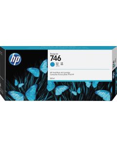 HP 746-P2V80. Tinta para plotter. Color Cian