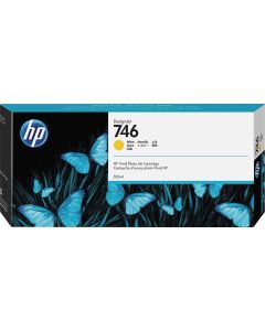 HP 746-P2V79. Tinta para plotter. Color Amarillo