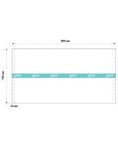 Colcha de nido 0.70x0.80m blanca
