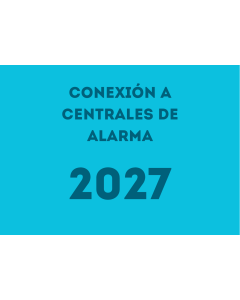Conexión a centrales receptoras de alarmas de intrusión y fuego 2027 (€/mes)
