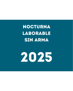 Hora vigilante seguridad nocturna laborable sin arma (2025)