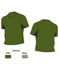 CAMISETA TÉCNICA EXTERIOR. MANGA CORTA 