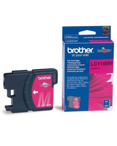 Brother LC-1100M. Tinta para impresoras de inyección. Color Magenta.
